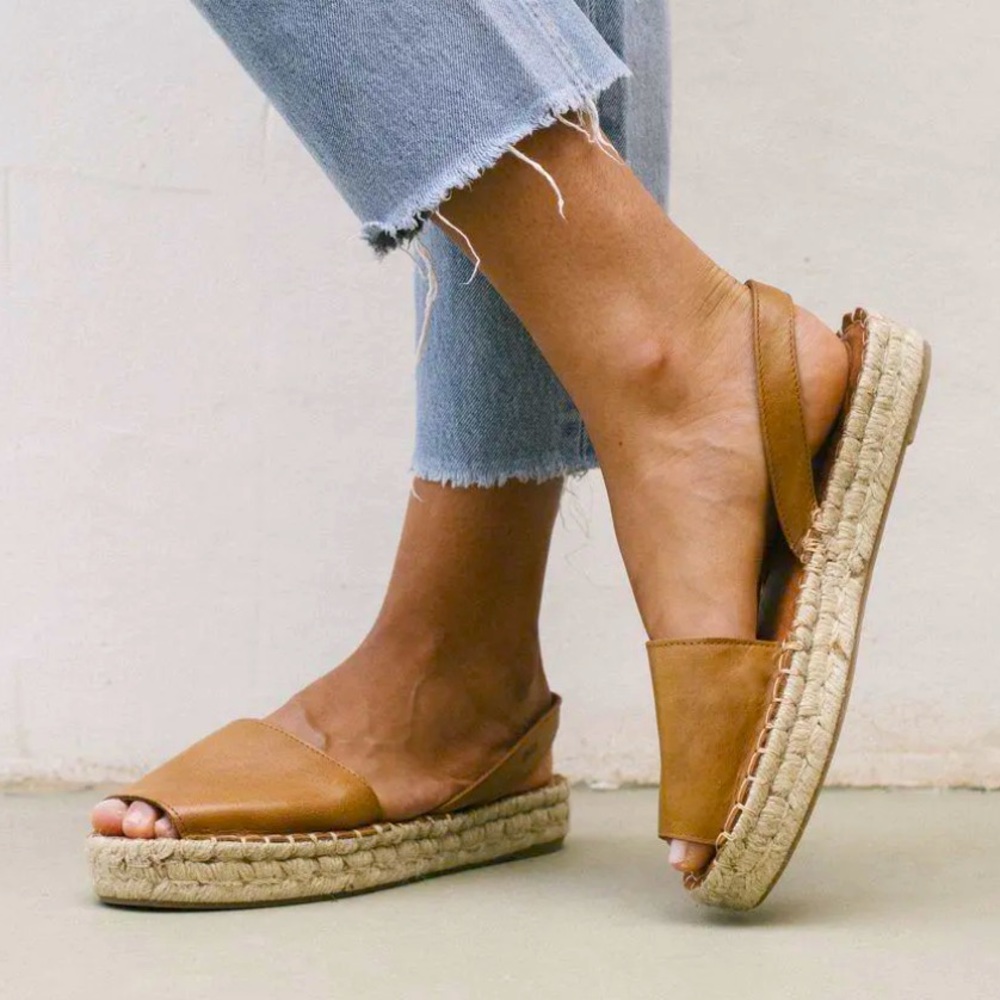 Alohas Ibiza Sandal - Size 5 (fits like a size 6) (EU 36)